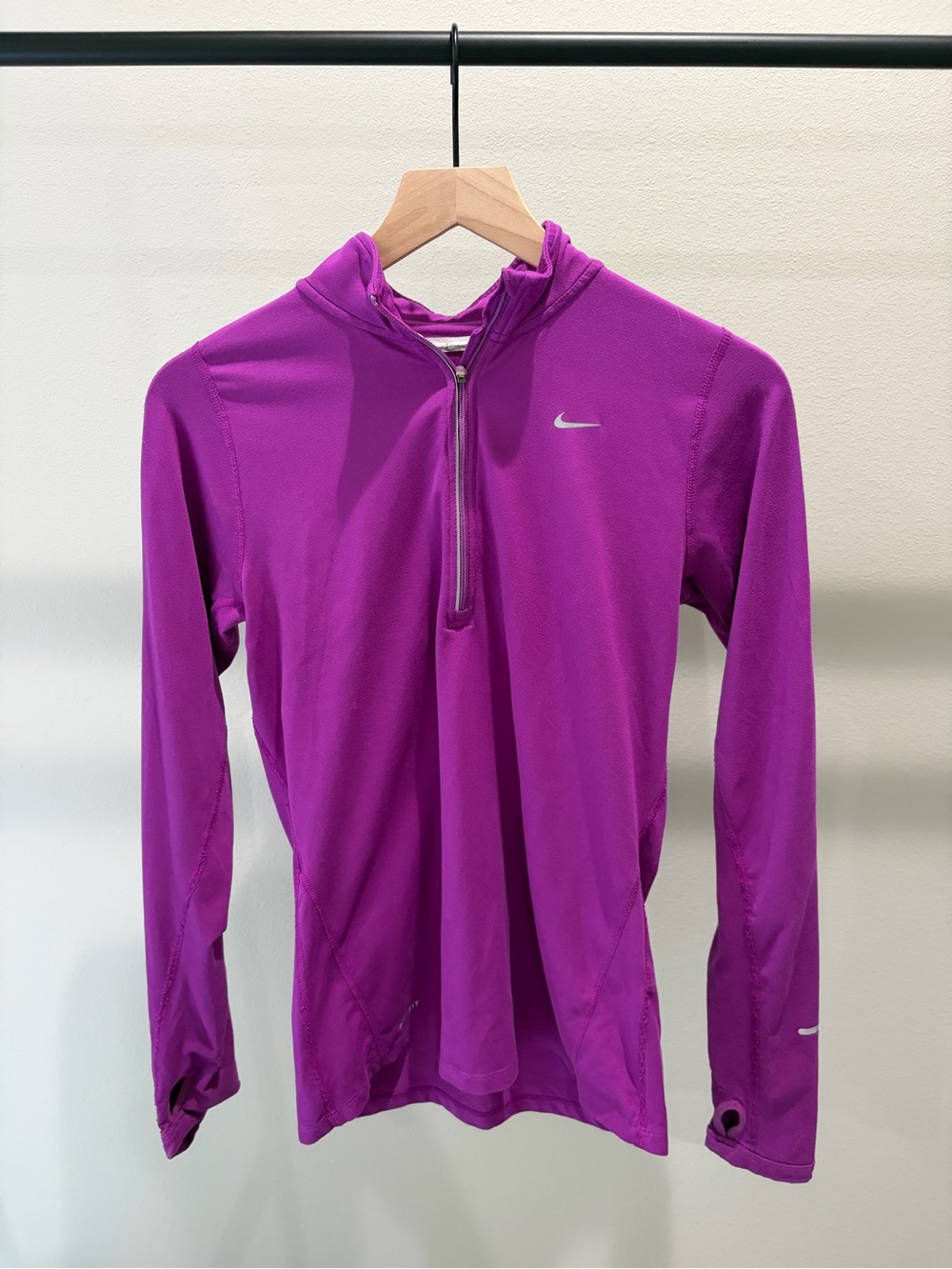 Nike Dri-FIT Magenta Half-Zip Pullover